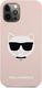 Karl Lagerfeld Karl Lagerfeld KLHCP12LSLCHLP iPhone 12 Pro Max 6,7" hardcase jasno różowy/light pink Silicone Choupette 3