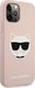 Karl Lagerfeld Karl Lagerfeld KLHCP12LSLCHLP iPhone 12 Pro Max 6,7" hardcase jasno różowy/light pink Silicone Choupette 4