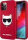 Karl Lagerfeld Karl Lagerfeld KLHCP12MSLCHRE iPhone 12/12 Pro 6,1" hardcase czerwony/red Silicone Choupette 1