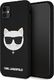 Karl Lagerfeld Karl Lagerfeld KLHCN61SLCHBK iPhone 11 6,1" hardcase czarny/black Silicone Choupette 1