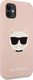 Karl Lagerfeld Karl Lagerfeld KLHCN61SLCHLP iPhone 11 6,1" hardcase jasno różowy/light pink Silicone Choupette 4
