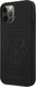 Karl Lagerfeld Karl Lagerfeld KLHCP12LSILTTBK iPhone 12 Pro Max 6,7" czarny/black Silicone Ikonik Outline 2