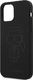 Karl Lagerfeld Karl Lagerfeld KLHCP12LSILTTBK iPhone 12 Pro Max 6,7" czarny/black Silicone Ikonik Outline 6