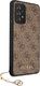 Guess Guess GUHCA72GF4GBR A725 A72 brązowy/brown hard case 4G Charms Collection 4