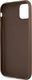 Guess Guess GUHCN614GDBR iPhone 11 6,1" brązowy/brown hardcase 4G Stripe 7
