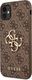 Guess Guess GUHCN614GMGBR iPhone 11 6,1 brązowy/brown hardcase 4G Big Metal Logo 1