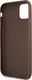 Guess Guess GUHCN614GMGBR iPhone 11 6,1 brązowy/brown hardcase 4G Big Metal Logo 6