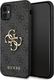 Guess Guess GUHCN614GMGGR iPhone 11 6,1" szary/grey hardcase 4G Big Metal Logo 1