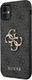 Guess Guess GUHCN614GMGGR iPhone 11 6,1" szary/grey hardcase 4G Big Metal Logo 2