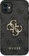 Guess Guess GUHCN614GMGGR iPhone 11 6,1" szary/grey hardcase 4G Big Metal Logo 3
