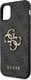 Guess Guess GUHCN614GMGGR iPhone 11 6,1" szary/grey hardcase 4G Big Metal Logo 6