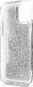 Guess Guess GUHCN61LG4GSI iPhone 11 6,1" srebrny/silver hardcase 4G Big Liquid Glitter 4