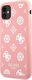 Guess Guess GUHCN61LSPEWPI iPhone 11 6,1" różowy/pink hard case Peony Collection 2