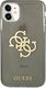 Guess Guess GUHCN61PCUGL4GBK iPhone 11 6,1" czarny/black hard case Glitter 4G Big Logo 3