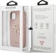 Guess Guess GUHCN61SA4GGPI iPhone 11 6,1" różowy/pink hardcase Saffiano 4G Metal Logo 8