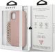 Guess Guess GUHCN61SASGPI iPhone 11 6,1" różowy/pink hardcase Saffiano Chain 8