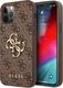 Guess Guess GUHCP12L4GMGBR iPhone 12 Pro Max 6,7" brązowy/brown hardcase 4G Big Metal Logo 1