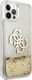 Guess Guess GUHCP12LLG4GGO iPhone 12 Pro Max 6,7" złoty/gold hardcase 4G Big Liquid Glitter 4