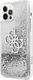 Guess Guess GUHCP12LLG4GSI iPhone 12 Pro Max 6,7" srebrny/silver hardcase 4G Big Liquid Glitter 2