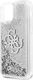 Guess Guess GUHCP12LLG4GSI iPhone 12 Pro Max 6,7" srebrny/silver hardcase 4G Big Liquid Glitter 6