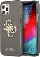 Guess Guess GUHCP12LPCUGL4GBK iPhone 12 Pro Max 6,7" czarny/black hard case Glitter 4G Big Logo 1