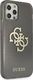 Guess Guess GUHCP12LPCUGL4GBK iPhone 12 Pro Max 6,7" czarny/black hard case Glitter 4G Big Logo 4
