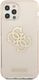 Guess Guess GUHCP12LPCUGL4GGO iPhone 12 Pro Max 6,7" złoty/gold hard case Glitter 4G Big Logo 3