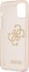 Guess Guess GUHCP12LPCUGL4GGO iPhone 12 Pro Max 6,7" złoty/gold hard case Glitter 4G Big Logo 7
