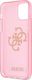 Guess Guess GUHCP12LPCUGL4GPI iPhone 12 Pro Max 6,7" różowy/pink hard case Glitter 4G Big Logo 7