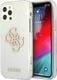 Guess Guess GUHCP12LPCUGL4GTR iPhone 12 Pro Max 6,7" transparent hard case Glitter 4G Big Logo 1