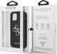 Guess Guess GUHCP12LSA4GGBK iPhone 12 Pro Max 6,7" czarny/black hardcase Saffiano 4G Metal Logo 8