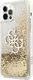 Guess Guess GUHCP12MLG4GGO iPhone 12/12 Pro 6,1" złoty/gold hardcase 4G Big Liquid Glitter 2