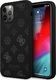 Guess Guess GUHCP12MLSPEBK iPhone 12/12 Pro 6,1" czarny/black hard case Peony Collection 1
