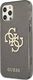 Guess Guess GUHCP12MPCUGL4GBK iPhone 12/12 Pro 6,1" czarny/black hard case Glitter 4G Big Logo 2