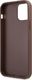 Guess Guess GUHCP12S4GMGBR iPhone 12 mini 5,4" brązowy/brown hardcase 4G Big Metal Logo 7
