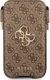 Guess Guess Torebka na telefon GUHCP12M4GPSBR 6,1" brązowy/brown 4G Metal Logo 2