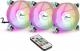Wentylator Argus RS-061 RGB 3-pack + Hub (88885530) 1