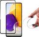 Wozinsky Wozinsky Full Cover Flexi Nano folia szklana szkło hartowane z ramką Samsung Galaxy A72 4G czarny 1