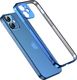 Joyroom Joyroom New Beauty Series ultra cienkie przezroczyste etui z metaliczną ramką do iPhone 12 zielony (JR-BP742) 2