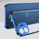 Joyroom Joyroom New Beauty Series ultra cienkie przezroczyste etui z metaliczną ramką do iPhone 12 Pro Max srebrny (JR-BP744) 10