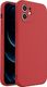 Wozinsky Wozinsky Color Case silikonowe elastyczne wytrzymałe etui iPhone SE 2020 / iPhone 8 / iPhone 7 czerwony 1