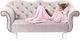 Decoking Koc dziecięcy 90x105 Lazy Kids z rękawami, pudrowy róż, DecoKing. 5