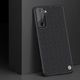 Hurtel Nillkin Textured Case wytrzymałe wzmocnione etui z żelową ramką i nylonem na tyle Samsung Galaxy S21 5G czarny 8