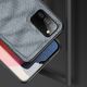 Hurtel Dux Ducis Fino etui pokrowiec pokryty nylonowym materiałem Samsung Galaxy A02s EU niebieski 3