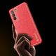 Hurtel Dux Ducis Yolo eleganckie etui pokrowiec ze skóry ekologicznej Samsung Galaxy S21 5G czerwony 8