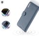 Hurtel Dux Ducis Hivo skórzane etui z klapką pokrowiec ze skóry naturalnej portfel na karty i dokumenty Samsung Galaxy S21 Ultra 5G niebieski 4