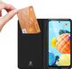 Hurtel DUX DUCIS Skin Pro kabura etui pokrowiec z klapką LG K62 / K52 / K42 czarny 2