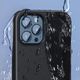 Hurtel Baseus Liquid Silica Gel Magnetic Case elastyczne silikonowe etui pokrowiec iPhone 12 mini niebieski (WIAPIPH54N-YC03) (kompatybilny z MagSafe) 15