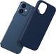 Hurtel Baseus Liquid Silica Gel Magnetic Case elastyczne silikonowe etui pokrowiec iPhone 12 mini niebieski (WIAPIPH54N-YC03) (kompatybilny z MagSafe) 2