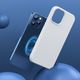 Hurtel Baseus Liquid Silica Gel Magnetic Case elastyczne silikonowe etui pokrowiec iPhone 12 Pro Max biały (WIAPIPH67N-YC02) (kompatybilny z MagSafe) 3